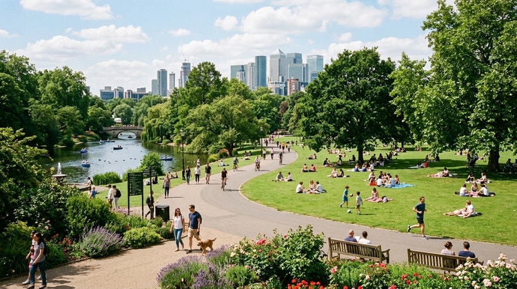 park and green