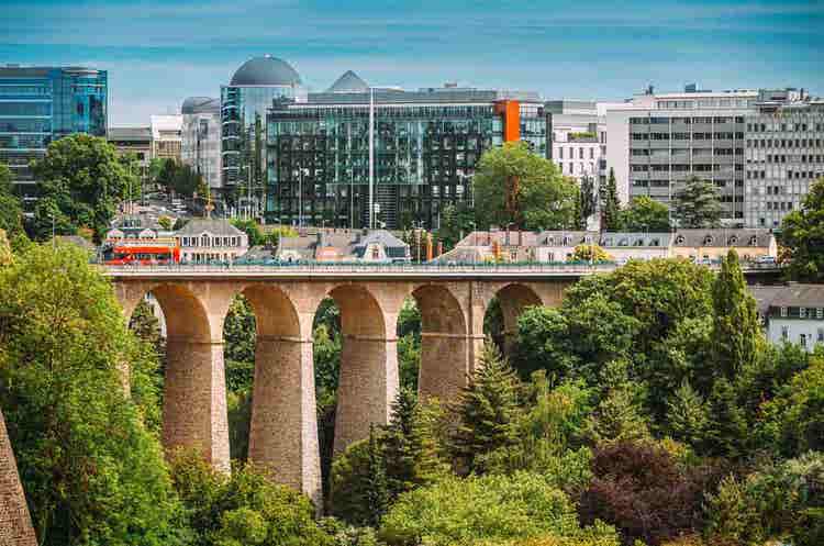 Luxembourg old bridge