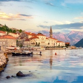 City and bay of Kotor