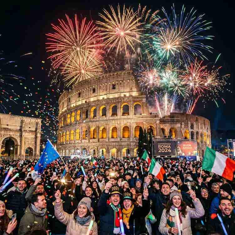Rome New Year Celebration